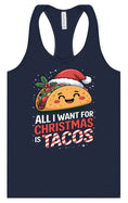 Load image into Gallery viewer, Tacos for Christmas Women's Racerback Tank
