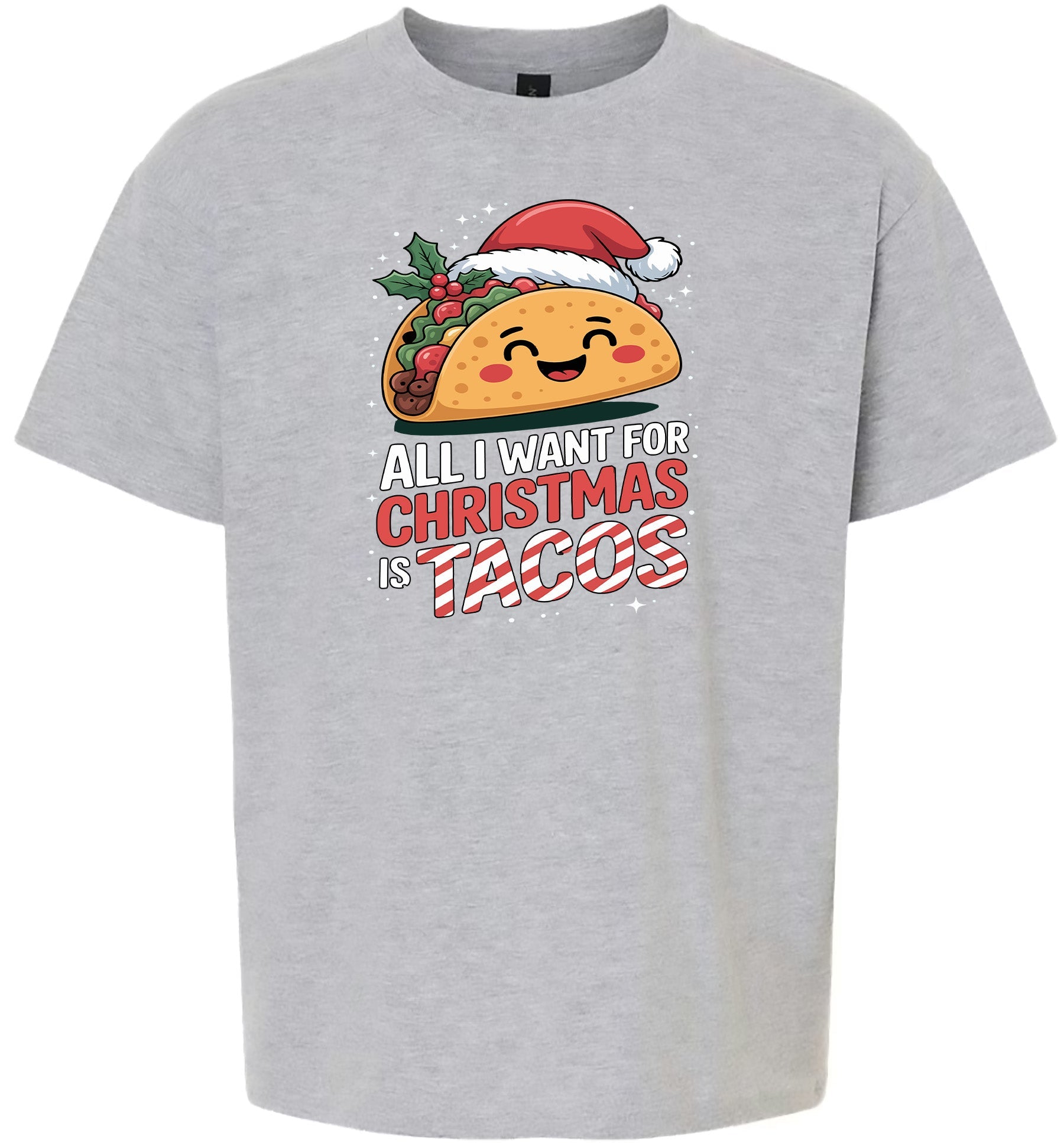 Tacos for Christmas Children's Gildan Soft Shirt