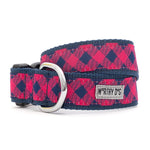 Bias Buffalo Pink Plaid Collar & Lead Collection