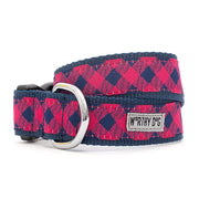 Bias Buffalo Pink Plaid Collar & Lead Collection