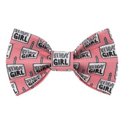 Birthday Bow Tie | Birthday Girl Dog Birthday |  Birthday Dog Bow Tie | Birthday Girl