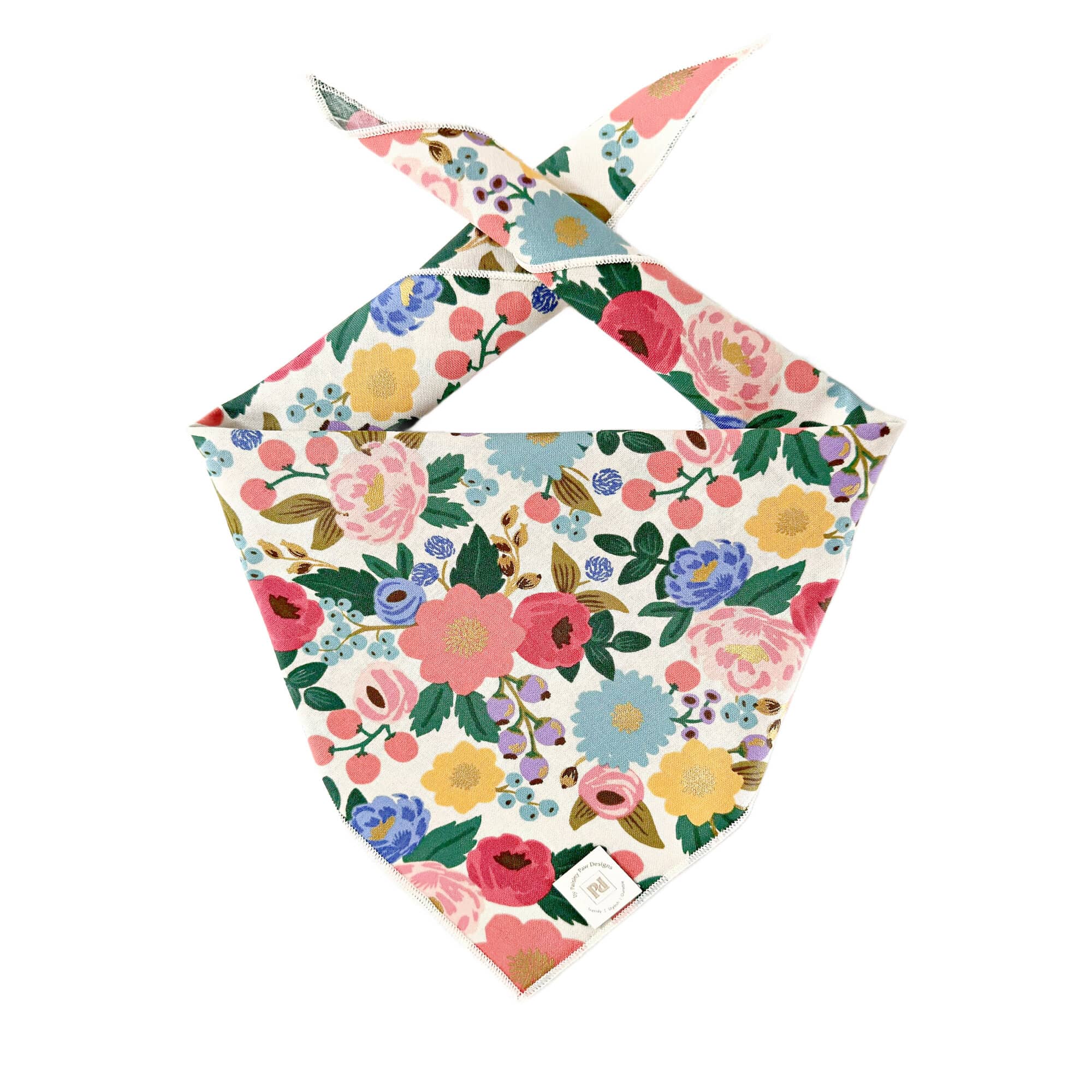 Spring, Spring Bandana, Floral Bandana, Flower Bandana, Summer Dog Bandana - Southlake Paws