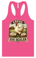 Load image into Gallery viewer, Local Egg Dealer Women's Racerback Tank

