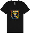 Load image into Gallery viewer, Pray til the Cows Come Home Unisex V-Neck Shirt
