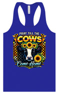 Load image into Gallery viewer, Pray til the Cows Come Home Women's Racerback Tank
