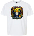 Load image into Gallery viewer, Pray til the Cows Come Home Children's Gildan Soft Shirt
