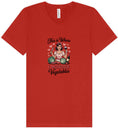 Load image into Gallery viewer, I Murder Vegetables Unisex V-Neck Shirt
