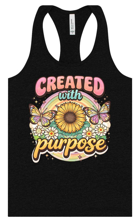Created with Purpose Women's Racerback Tank