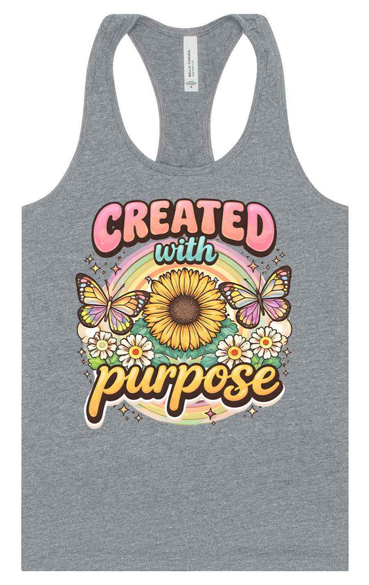 Created with Purpose Women's Racerback Tank