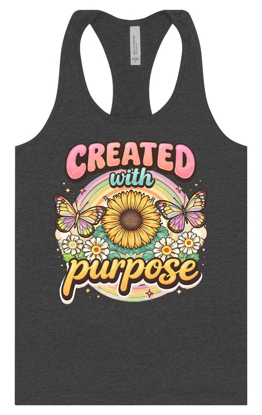 Created with Purpose Women's Racerback Tank
