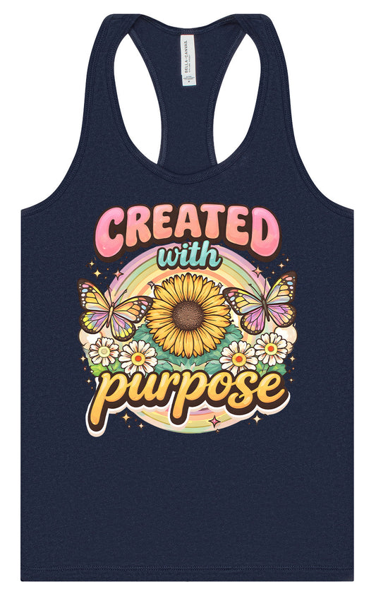 Created with Purpose Women's Racerback Tank