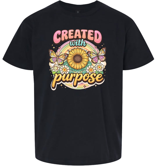 Created with Purpose Children's Gildan Soft Shirt