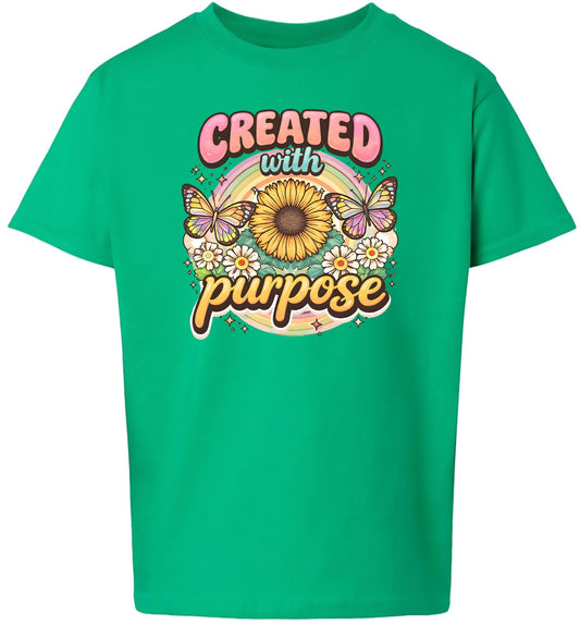 Created with Purpose Children's Gildan Soft Shirt