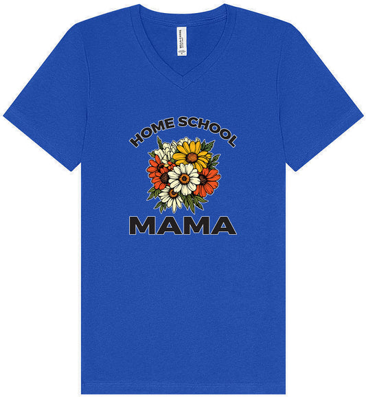Homeschool Mama Unisex V-Neck Shirt