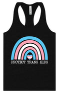Load image into Gallery viewer, Protect Trans Kids Women's Racerback Tank
