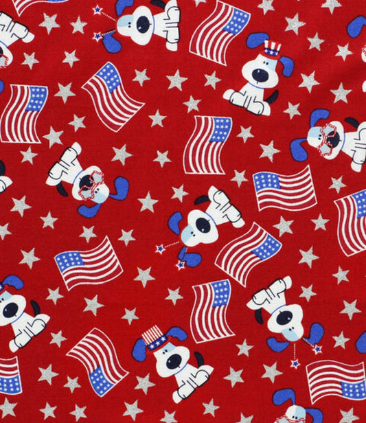 Patriotic Bandana |  Memorial Day Bandana | USA | American Flag Bandana | 4th of July - Southlake Paws