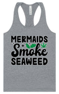 Load image into Gallery viewer, Mermaids Smoke Seaweed Women's Racerback Tank
