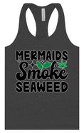Load image into Gallery viewer, Mermaids Smoke Seaweed Women's Racerback Tank
