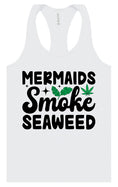Load image into Gallery viewer, Mermaids Smoke Seaweed Women's Racerback Tank
