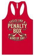 Load image into Gallery viewer, Penalty Box Kind of Day Women's Racerback Tank
