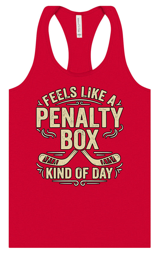 Penalty Box Kind of Day Women's Racerback Tank