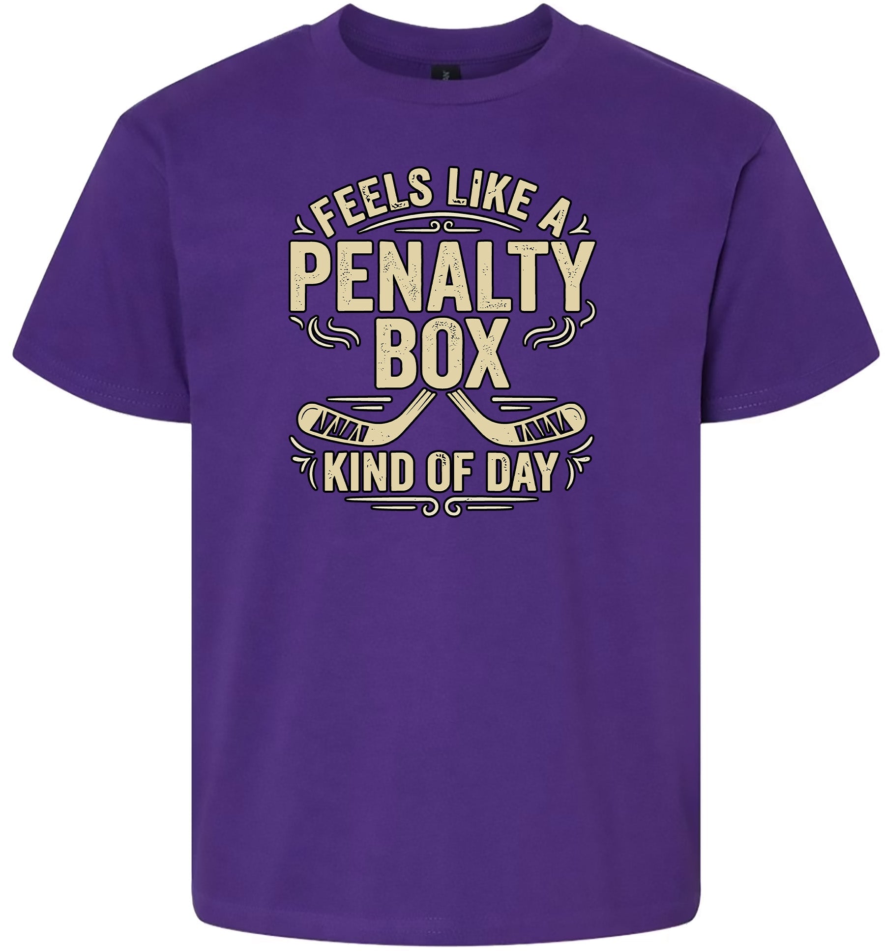 Penalty Box Kind of Day Children's Gildan Soft Shirt