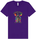Load image into Gallery viewer, Knowledge is My Fire Unisex V-Neck Shirt
