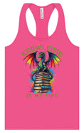 Load image into Gallery viewer, Knowledge is My Fire Women's Racerback Tank
