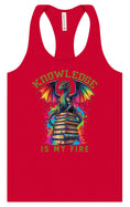 Load image into Gallery viewer, Knowledge is My Fire Women's Racerback Tank
