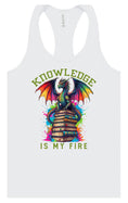 Load image into Gallery viewer, Knowledge is My Fire Women's Racerback Tank
