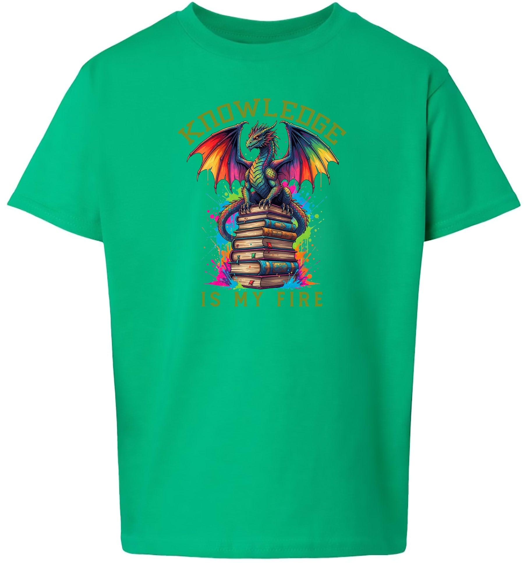 Knowledge is My Fire Children's Gildan Soft Shirt