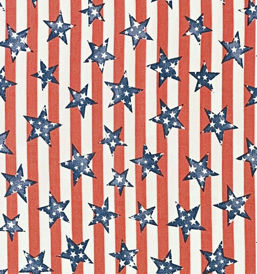 Summer | 4th of July | Memorial Day Bandana | USA | American Flag Bandana | Patriotic bandana | Stars & Stripes - Southlake Paws