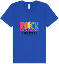 Load image into Gallery viewer, Rock the Test Unisex V-Neck Shirt
