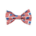Load image into Gallery viewer, Patriotic Bow Tie | 4th of July | Memorial Day | American Flag | USA Flag - Southlake Paws
