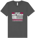 Load image into Gallery viewer, Not Most Women, Foster Mom Unisex V-Neck Shirt

