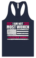 Load image into Gallery viewer, Not Most Women, Foster Mom Women's Racerback Tank
