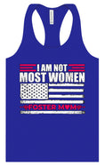 Load image into Gallery viewer, Not Most Women, Foster Mom Women's Racerback Tank
