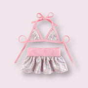 Bark Fifth Ave. Mermaid- Dog Bikini Set 