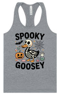 Load image into Gallery viewer, Spooky Goosey Women's Racerback Tank
