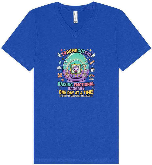 Traumagotchi Unisex V-Neck Shirt