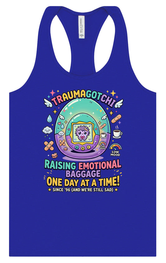 Traumagotchi Women's Racerback Tank
