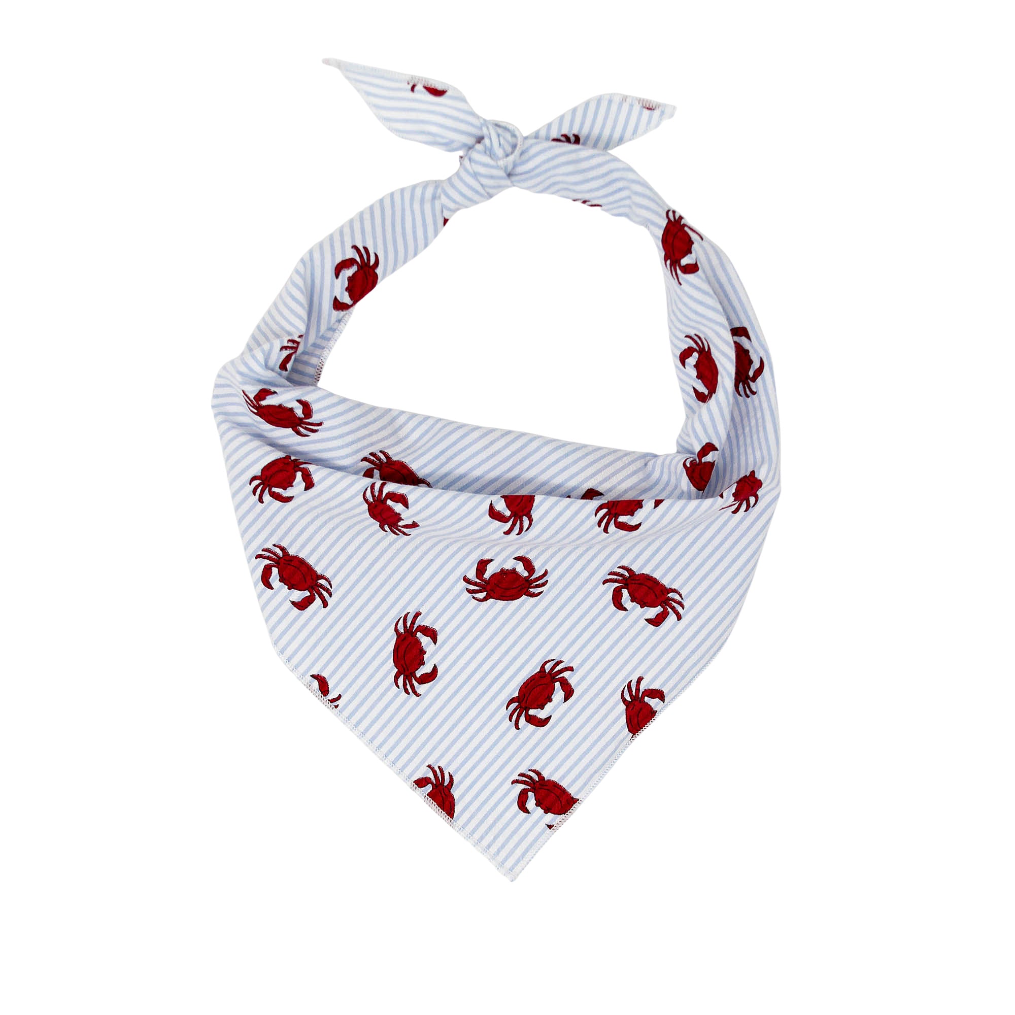 Summer Crab Bandana | Nautical Bandana | Summer Bandana | Beach Bandana | Seafood Bandana | Maryland Crab - Southlake Paws