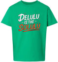 Load image into Gallery viewer, Delulu is the Solulu Children's Gildan Soft Shirt
