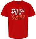Load image into Gallery viewer, Delulu is the Solulu Children's Gildan Soft Shirt
