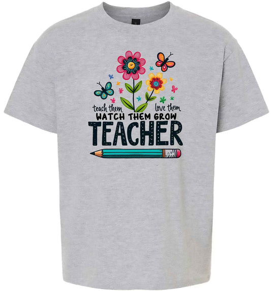 Teach Them, Love Them Children's Gildan Soft Shirt