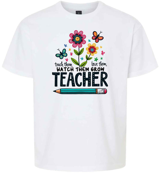 Teach Them, Love Them Children's Gildan Soft Shirt