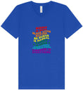 Load image into Gallery viewer, Science Is Real Unisex V-Neck Shirt
