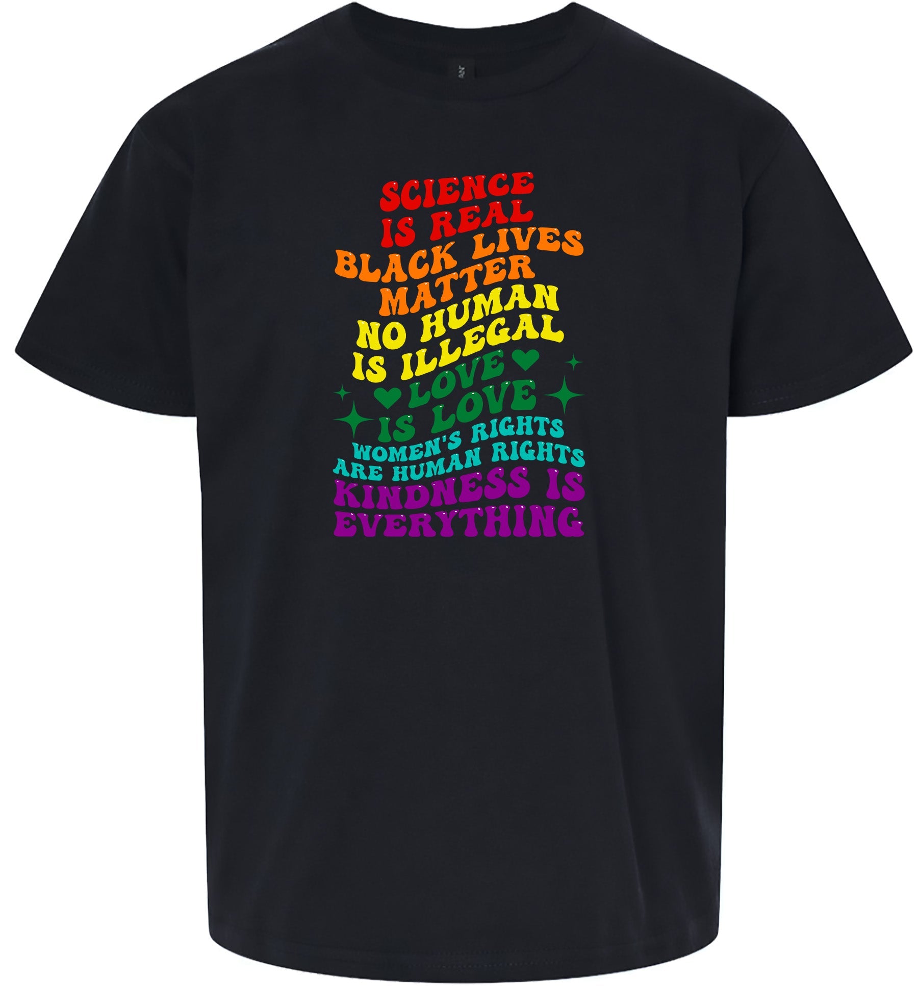 Science Is Real Children's Gildan Soft Shirt