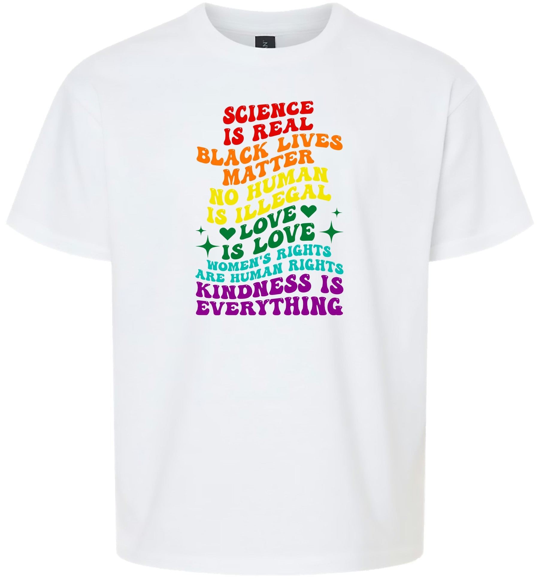 Science Is Real Children's Gildan Soft Shirt