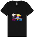 Load image into Gallery viewer, Pan Duh Panda Unisex V-Neck Shirt
